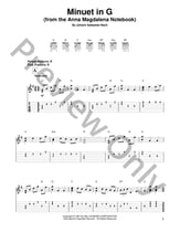 Minuet In G Guitar and Fretted sheet music cover